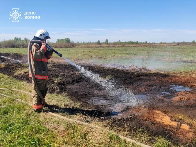 Палали торфовища й чагарники: рятувальники загасили 3 пожежі за добу