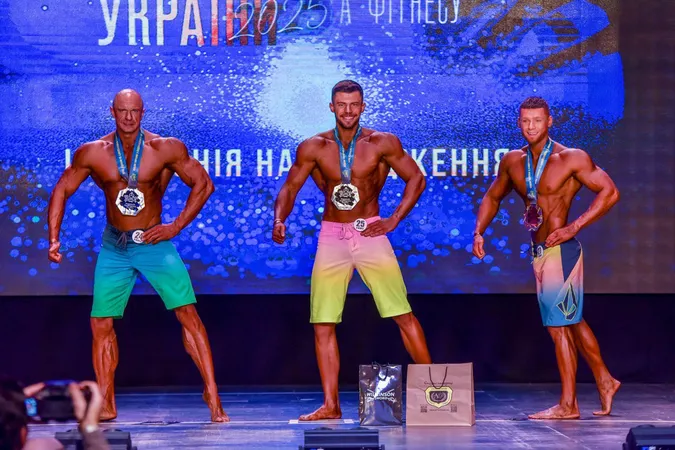 Волиняни – у топі чемпіонату з бодібілдингу (фото)