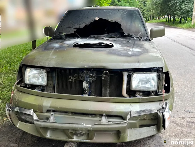 На Рівненщині затримали чергового палія військових авто (фото)