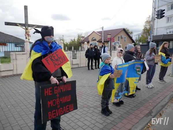 У Володимирі відбулася акція на підтримку полонених і зниклих безвісти захисників (фото)