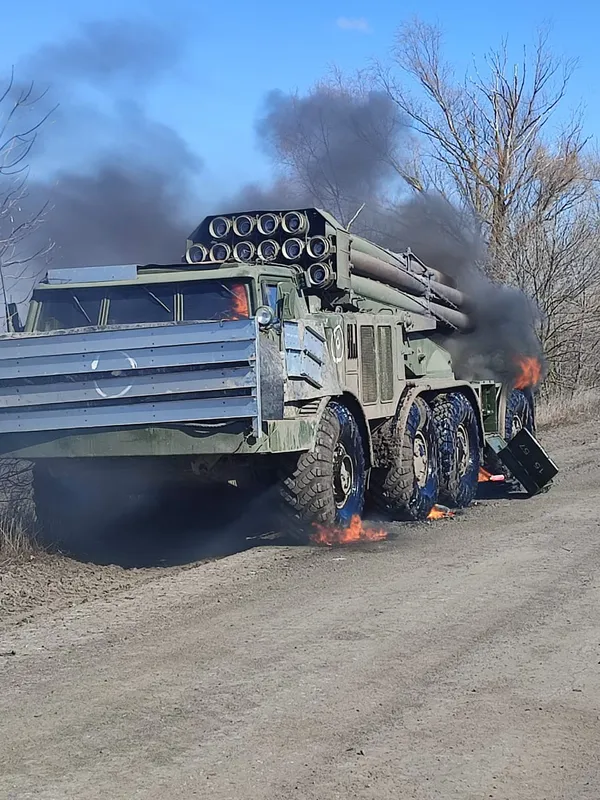 Під Прилуками українці розбили групу орків і захопили РСЗВ «Ураган» (фото)