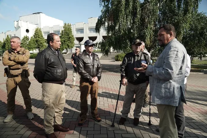 Президент Гватемали побував із візитом на Київщині