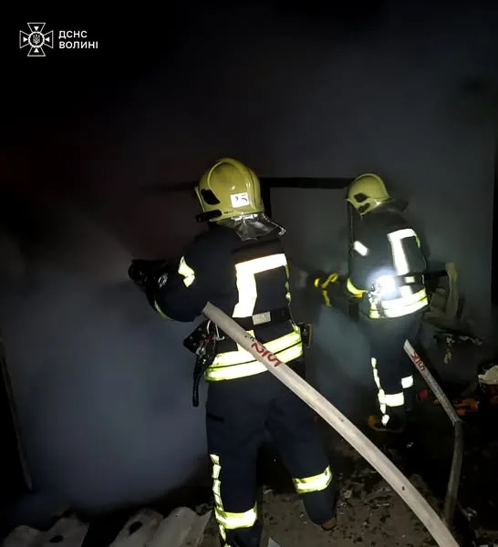 Суха трава, дровітня і будинок: на Волині боролися з пожежами (фото)