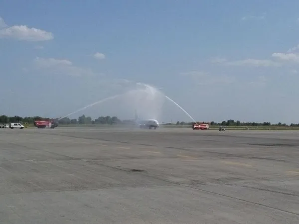 Ryanair виконав перший рейс до України (фото)