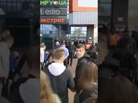 Біля ТРЦ «ПортCity» - бійка: затримали порушників (відео)