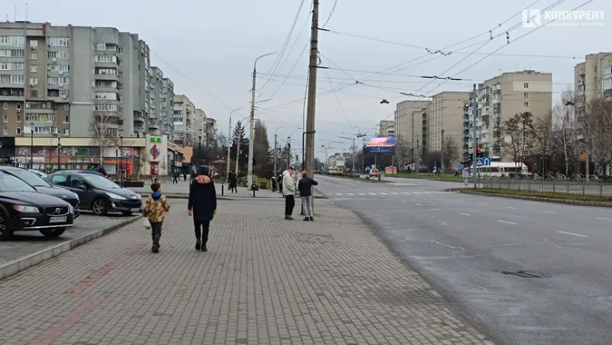 «Лінивий» Луцьк у перший день 2024 року (фото)