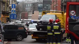 П’яний українець у Польщі протаранив вісім автомобілів (фото)