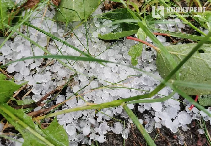 «Пливуть городи»: потужна злива з градом накрила Любомль (фото, відео)