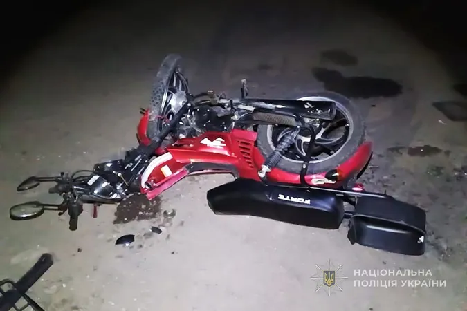 П'яний волинянин на «вольво» збив 16-річного мотоцикліста й втік з місця ДТП (фото)