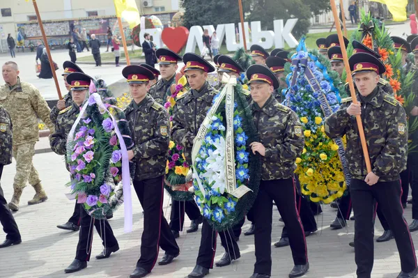 Як Луцьк прощався з «айдарівцем» Олегом Твердохлібом (фото)