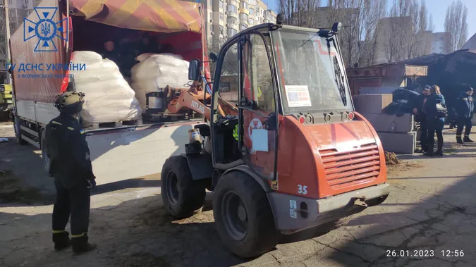 Волинські рятувальники відправили допомогу у Херсон (фото)