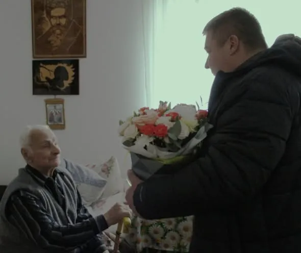 На Волині ветеран УПА відзначив 95-літній ювілей