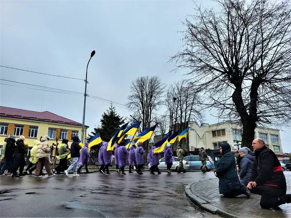 На Волині провели в останню дорогу 23-річного  захисника з Луганщини (фото)