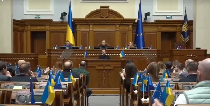 Зеленський у Раді назвав п'ять пунктів «Плану перемоги»