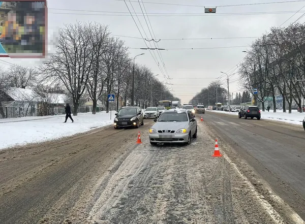 У Луцьку на Рівненській збили жінку на пішохідному переході (фото, відео)