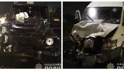 «Гелик» vs маршрутка: поліція з'ясовує обставини ДТП з потерпілими у Луцьку (фото, відео)
