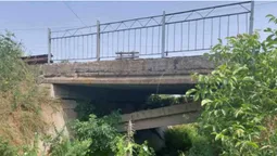 У Луцькому районі «втомився» ще один міст (фото)