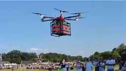 Нова пошта показала перший український вантажний дрон (відео)