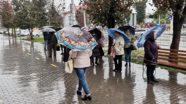 Під відділом Пенсійного фонду в Луцьку – черги (фото, відео)