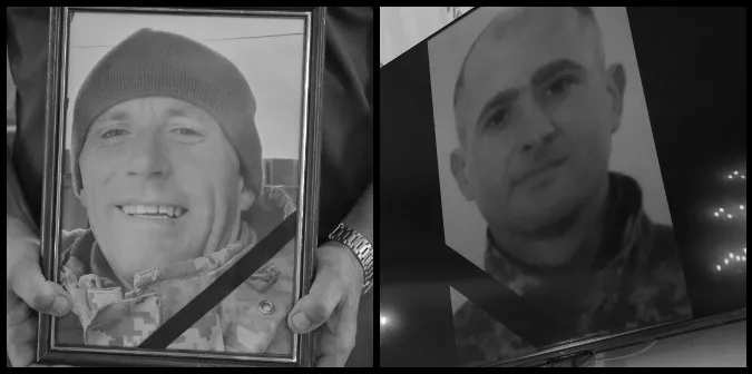 У Луцьку попрощалися із загиблими на Донеччині Миколою Стасюком та Сергієм Токарчуком (фото)