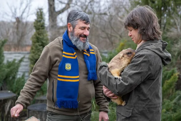 Харківський бабак Тимко «навіщував» ранню весну, але є «але» (фото, відео)