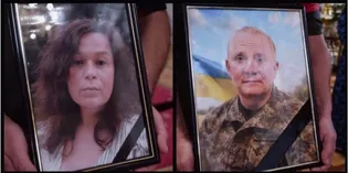 У Луцьку попрощалися із загиблими на війні Наталією Кулацькою та Ігорем Тимчуком (фото)