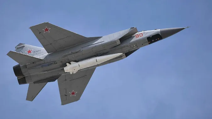 у росії винищувач Міг-31 розбився під час тренувального польоту