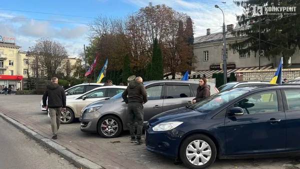 У Луцьку відбувся автопробіг пам'яті Героя Дмитра Іванова (фото, відео)