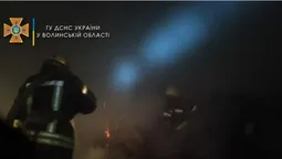 Замикання і цигарка: на Волині горіли господарські будівлі (фото, відео)