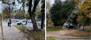 У Луцьку – аварія: на Відродження влупилися дві автівки (фото)