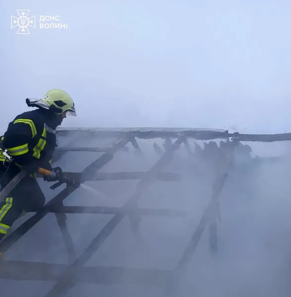 Необережне поводження з вогнем і коротке замикання: на Волині виникли чотири пожежі (фото)