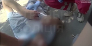 У Луцьку посеред дороги в чоловіка стався напад епілепсії (відео)