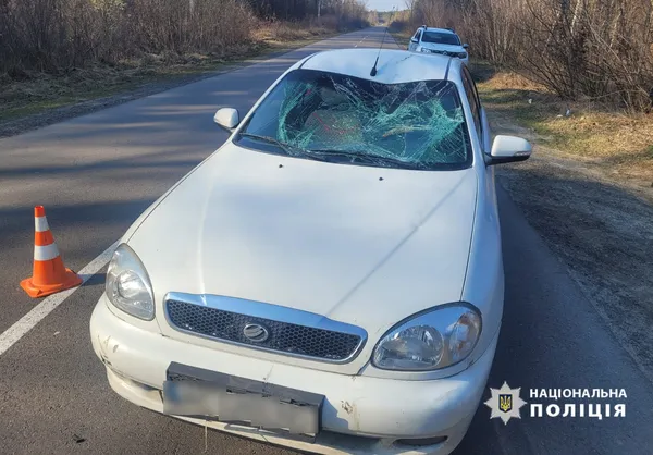 У Луцькому районі збили пенсіонера на велосипеді – він помер у лікарні (фото)