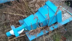 На Волині вандали пошкодили надгробки на кладовищі (фото)