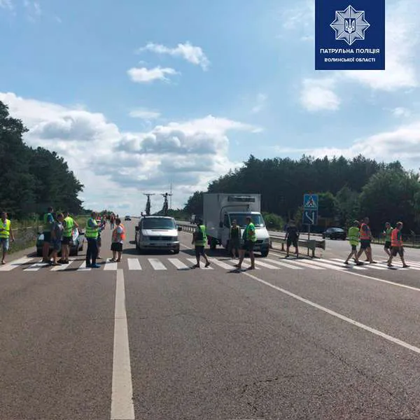 На Волині протест далекобійників завершився: повернуться завтра