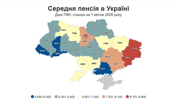 Пенсії на Волині не дотягують до середнього рівня по Україні