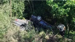 На Волині дві автівки після зіткнення злетіли у кювет