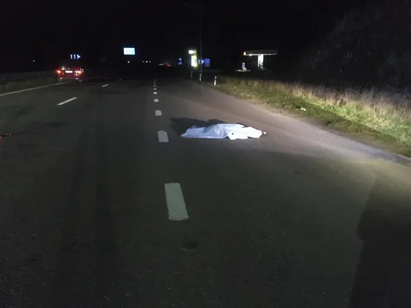 На трасі Київ-Ковель-Ягодин авто на переході збило жінку (фото)