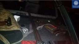 У Луцьку зловили озброєного водія "під кайфом"