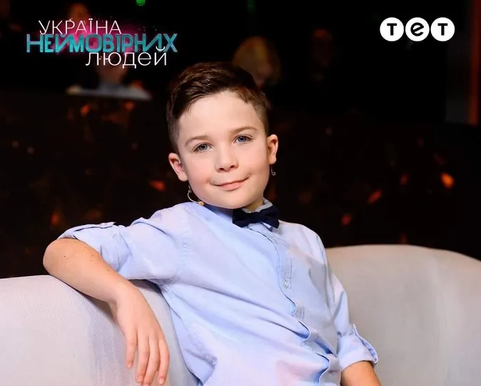 Юний талант з Луцька бере участь у новому проєкті на ТЕТ (фото)