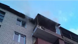 На Волині рятувальники витягнули з пожежі чоловіка та кота (фото)