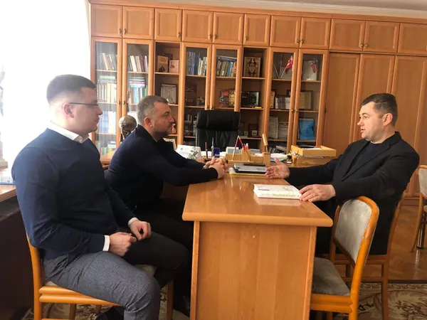 Говорили про проблеми і труднощі: Покровський провів робочу зустріч із ректором ЛНТУ