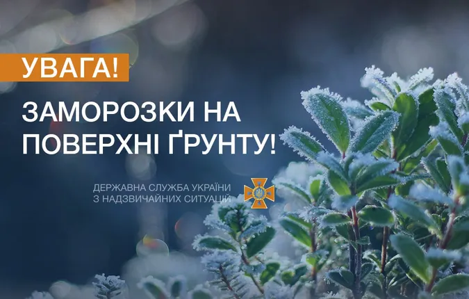 Волинь очікують холодні ночі та заморозки на ґрунті