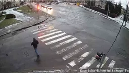 У Луцьку показали «безсмертних» пішоходів (відео)