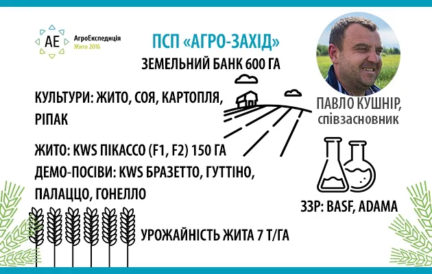 Волинські агрогосподарства діляться секретами вирощування жита 