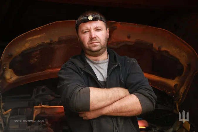 «Є відчуття, що займаюся потрібним ділом»: як лучанин «Ден» зі 100-ї ОМБр повертає до життя автівки побратимів (фото)