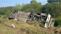 На Тернопільщині перекинувся автобус із 40 паломниками