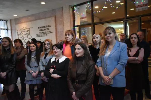 У Волинській ОДА заколядував митрополит Михаїл (відео)