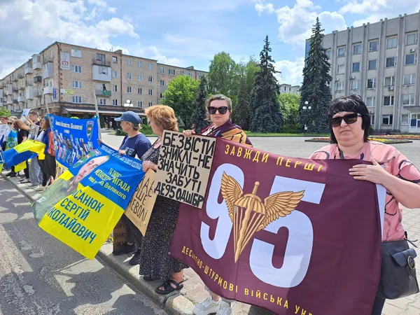 У Ковелі провели  акцію на підтримку військовополонених і зниклих безвісти (фото)