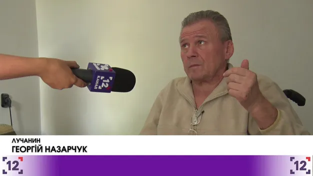 Лучанин, який жив у розбитій «Таврії», повернувся у свою квартиру (відео)